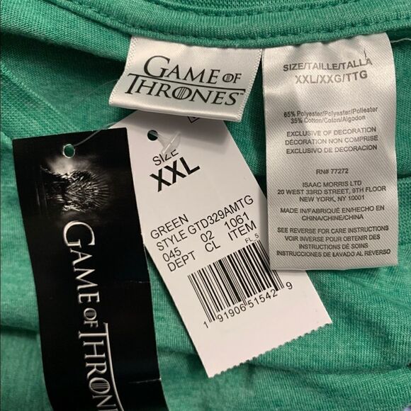 New! Game of Thrones Tyrion Lannister T-Shirt XXL - Picture 3 of 4